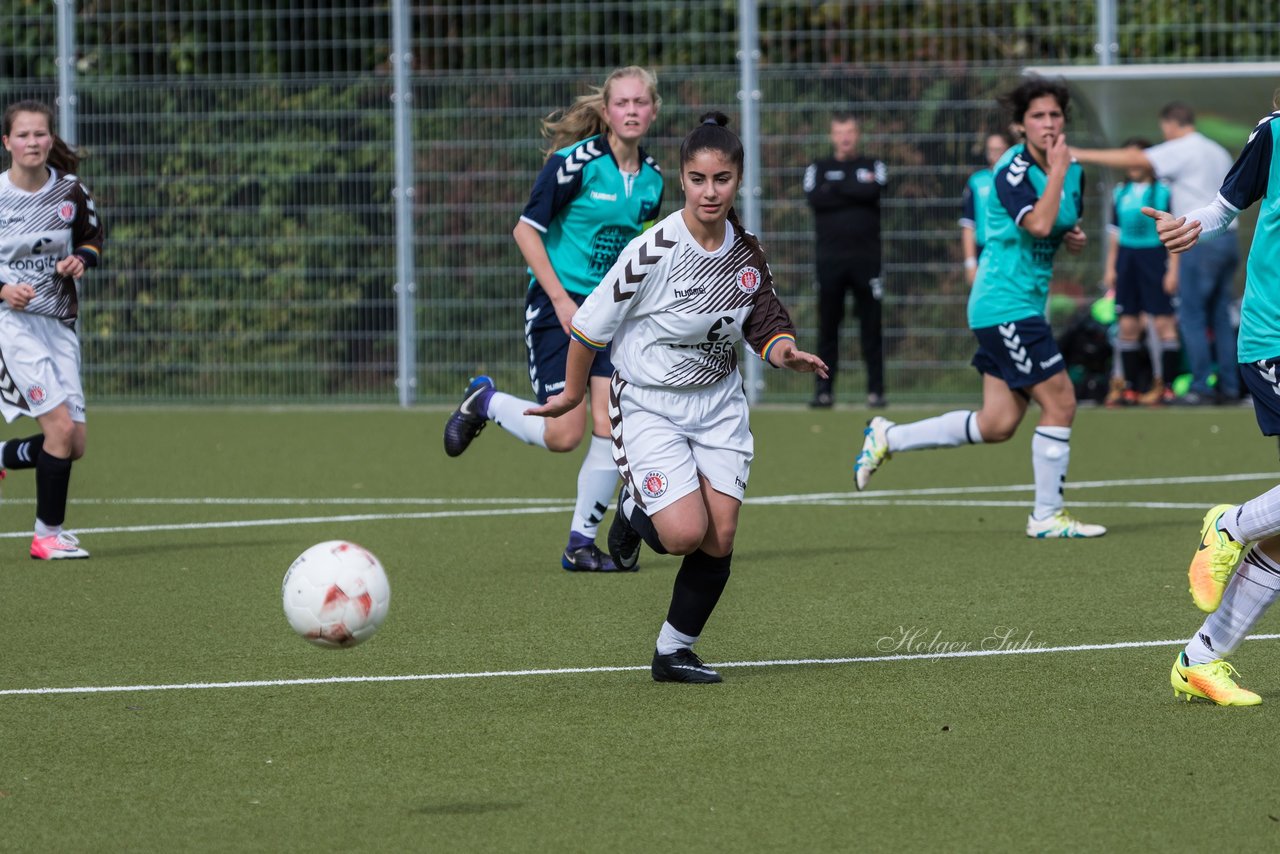 Bild 184 - B-Juniorinnen Wedel - St. Pauli : Ergebnis: 1:2